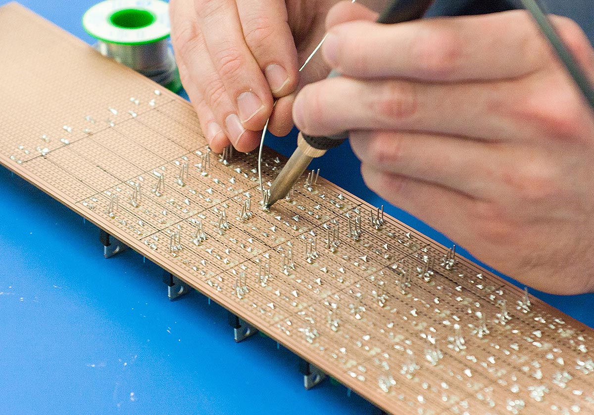 Such solder, So precision, wow.